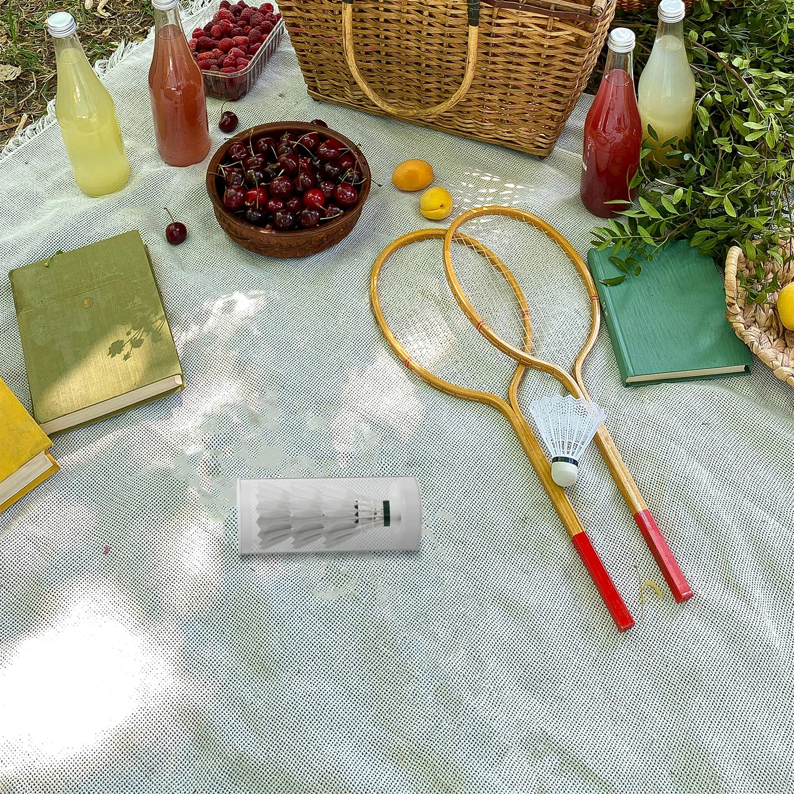 

Portable Badminton Storage Tube Clear Plastic Container for Shuttlecocks Suitable Group Play Extended Practice Sports Outdoor
