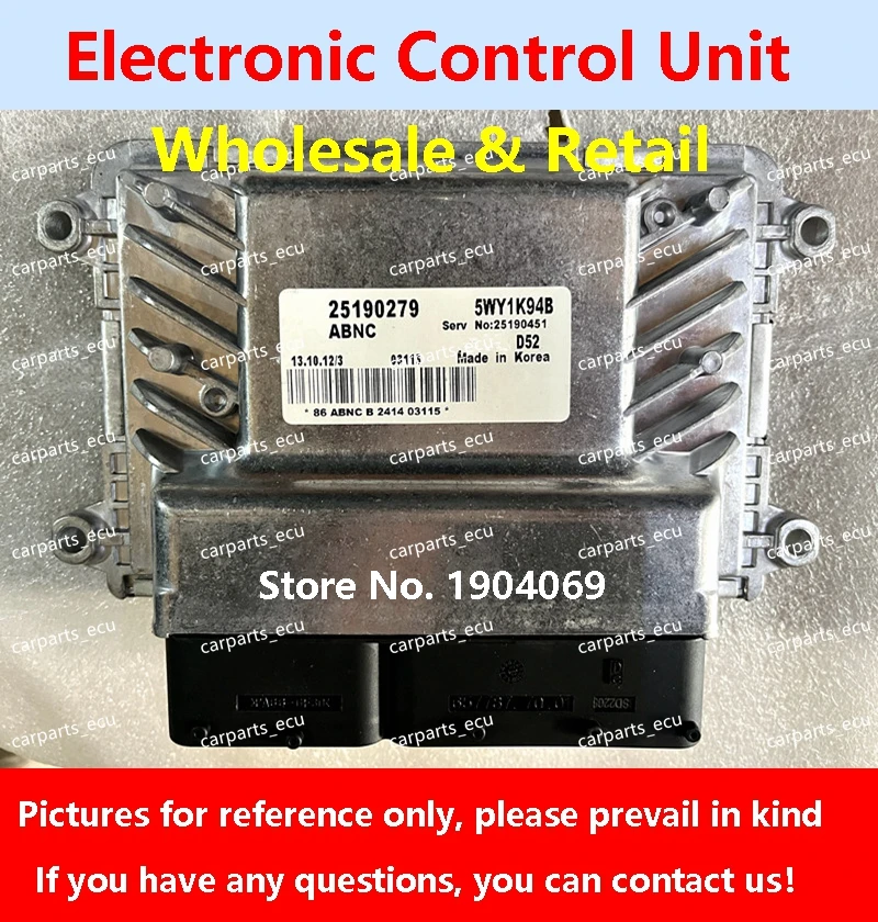 

ECU Chevrolet Cruze автомобильный двигатель компьютерная плата электронный блок управления для автомобиля 25190279 5WY1K94B/25200175/25184853