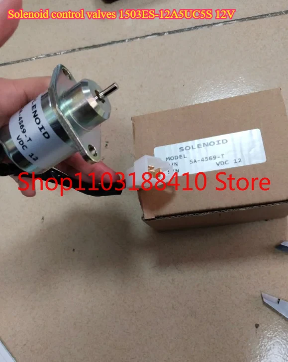 

Электромагнитные регулирующие клапаны 12 В 1503ES-12A5UC5S, мини-соленоид генератора 17454-60010 SA-4569-T 16616-60010, применяется к модели Kubota