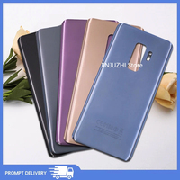 For Samsung Galaxy S9 S9 Plus G960F G965F Phone Battery Back Cover Housing Case Rear Glass Panel Add Adhesive Sticker Replace