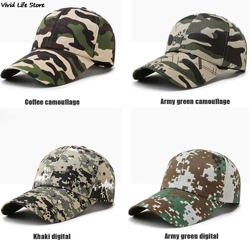 Outdoor Sport Snap Back Caps Camouflage Hat Camo Hunting Cap Hat For Men Adult Cap