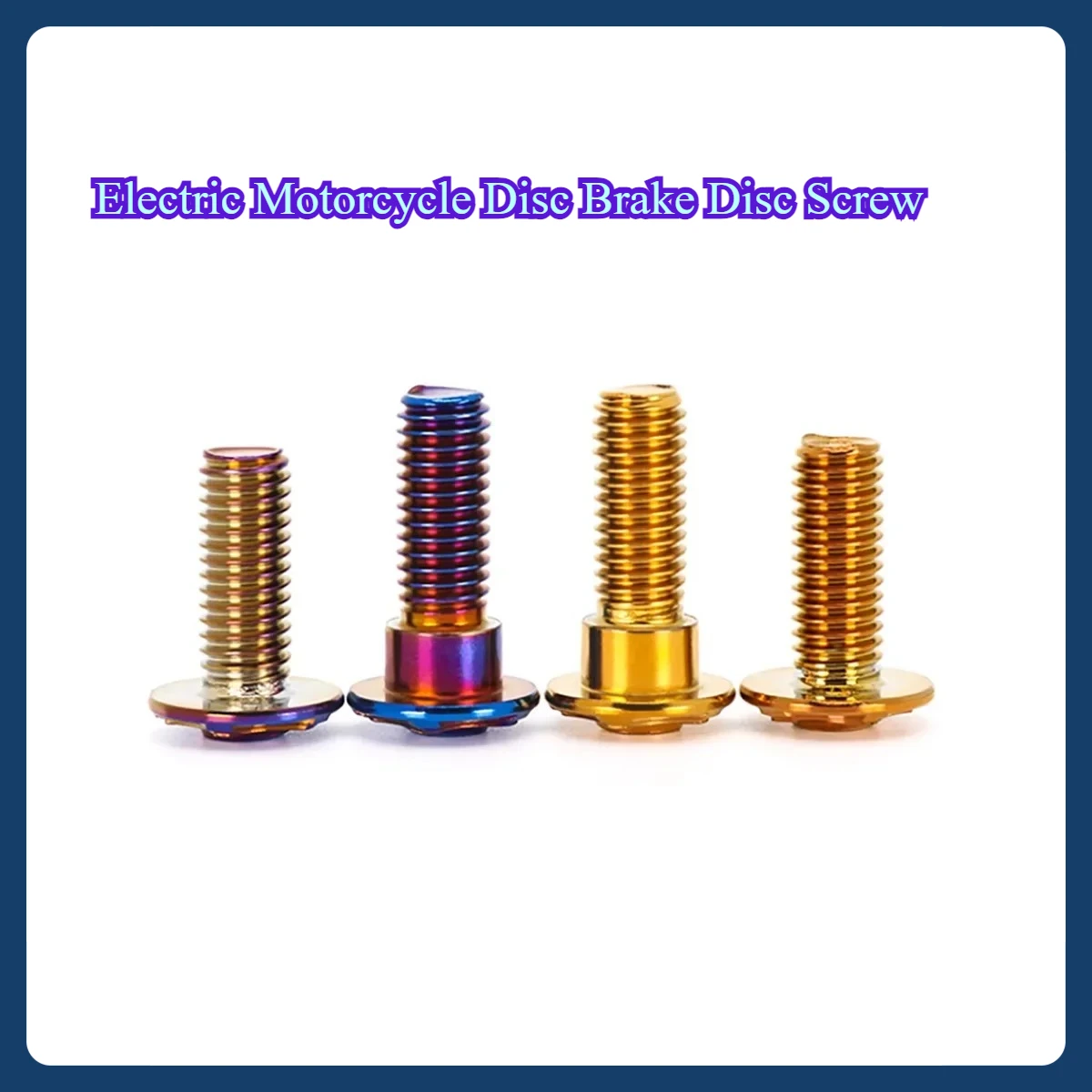 

Electric Motorcycle Disc Brake Disc Screw / Wheel Hub Fixing Screw M6M8