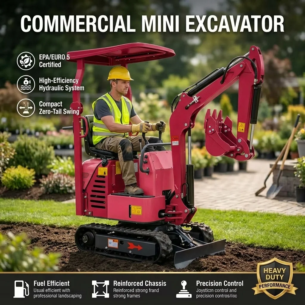 

Epa Engine Mini Excavators Engine Small Digger Machine Excavator