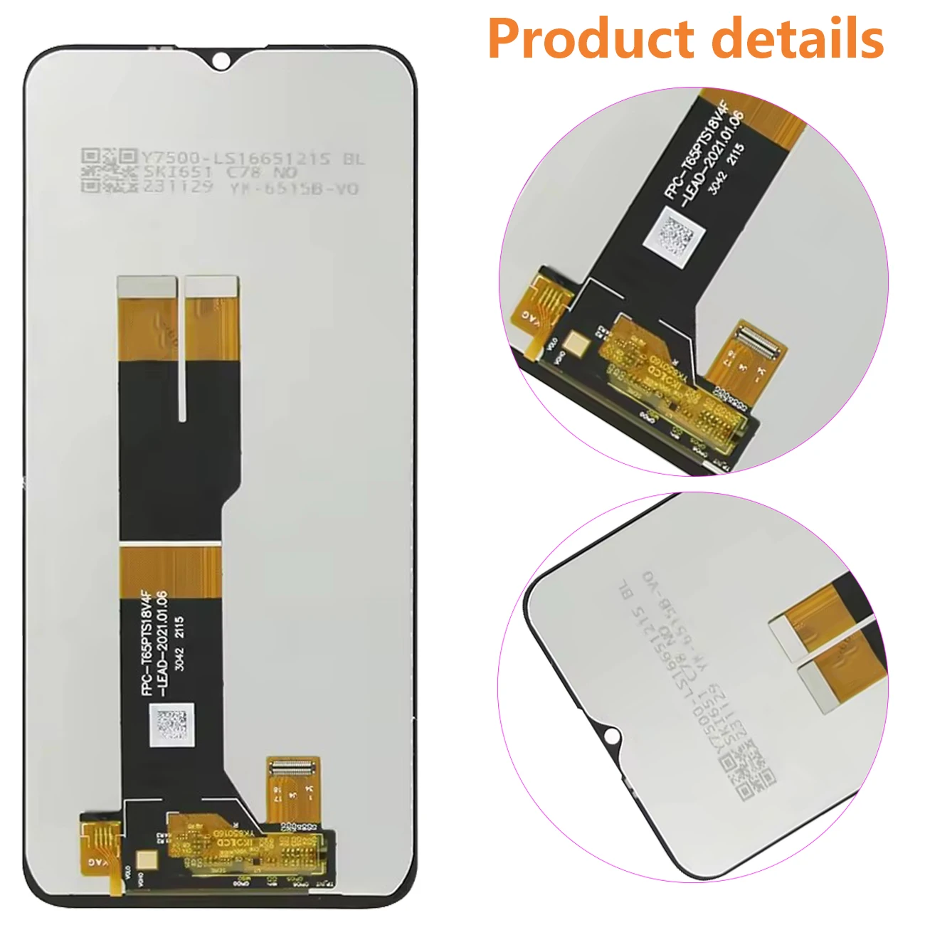 Pantalla Display For Nokia G20 6.52\