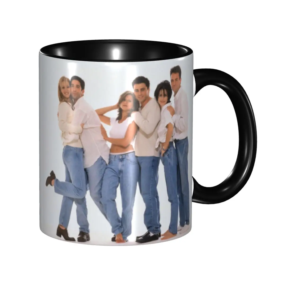 Custom Friends Characters Cartoon Aime Coffee Mug DIY TV Show Ceramic Milk  Tea Cups - AliExpress 15