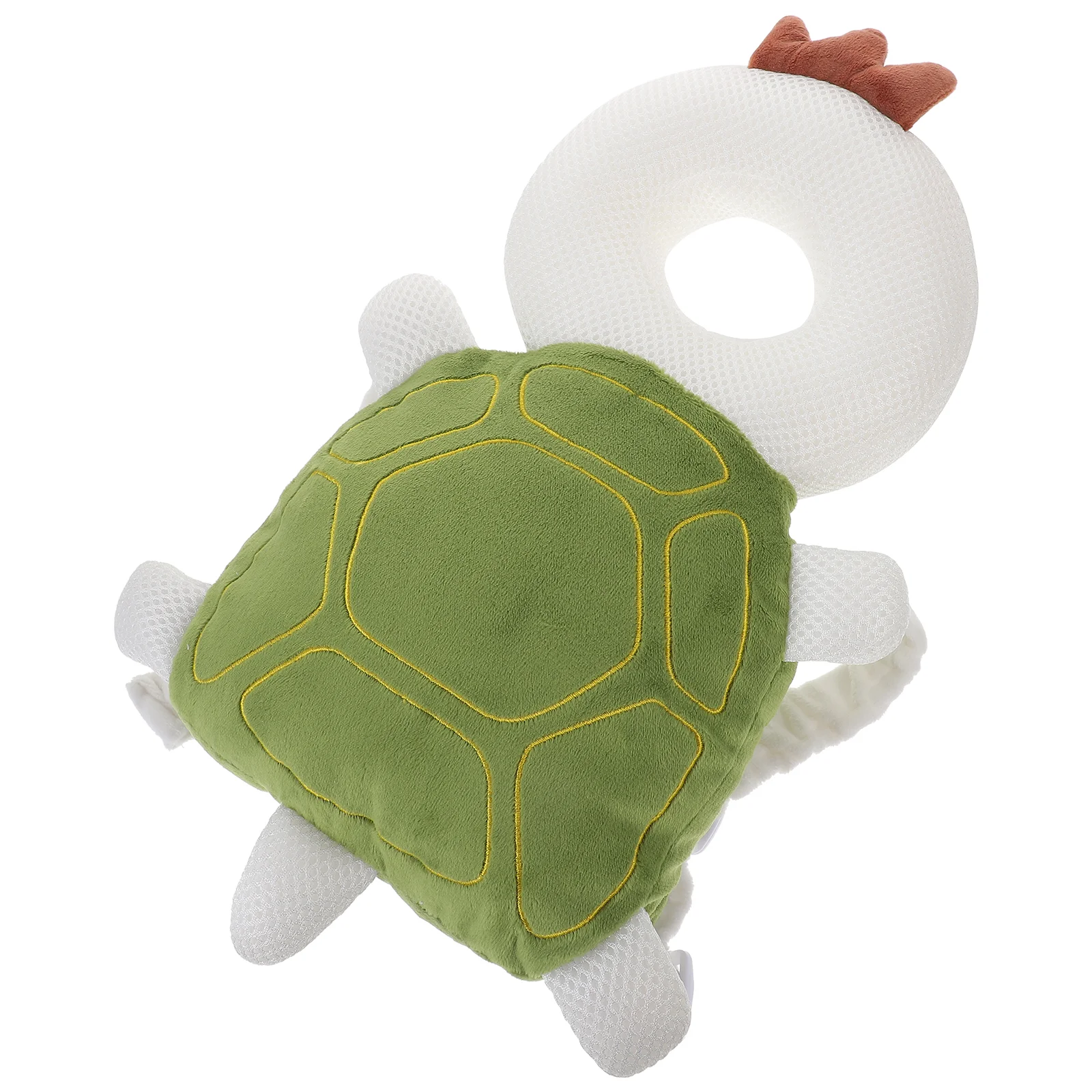 Protector de cabeza Mochila de protección para bebés Niño ajustable para linda tortuga infantil