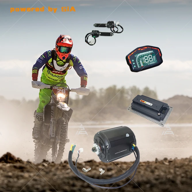 

QSMOTOR с жидкостным охлаждением, 138 90 часов, 4000 Вт, 72 В, 110 к/ч, преобразование двигателя среднего привода, подходит для контроллера EM200-2sp