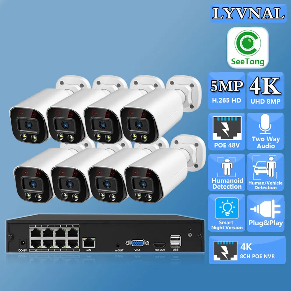 4K 8CH Poe Nvr Kit … - image