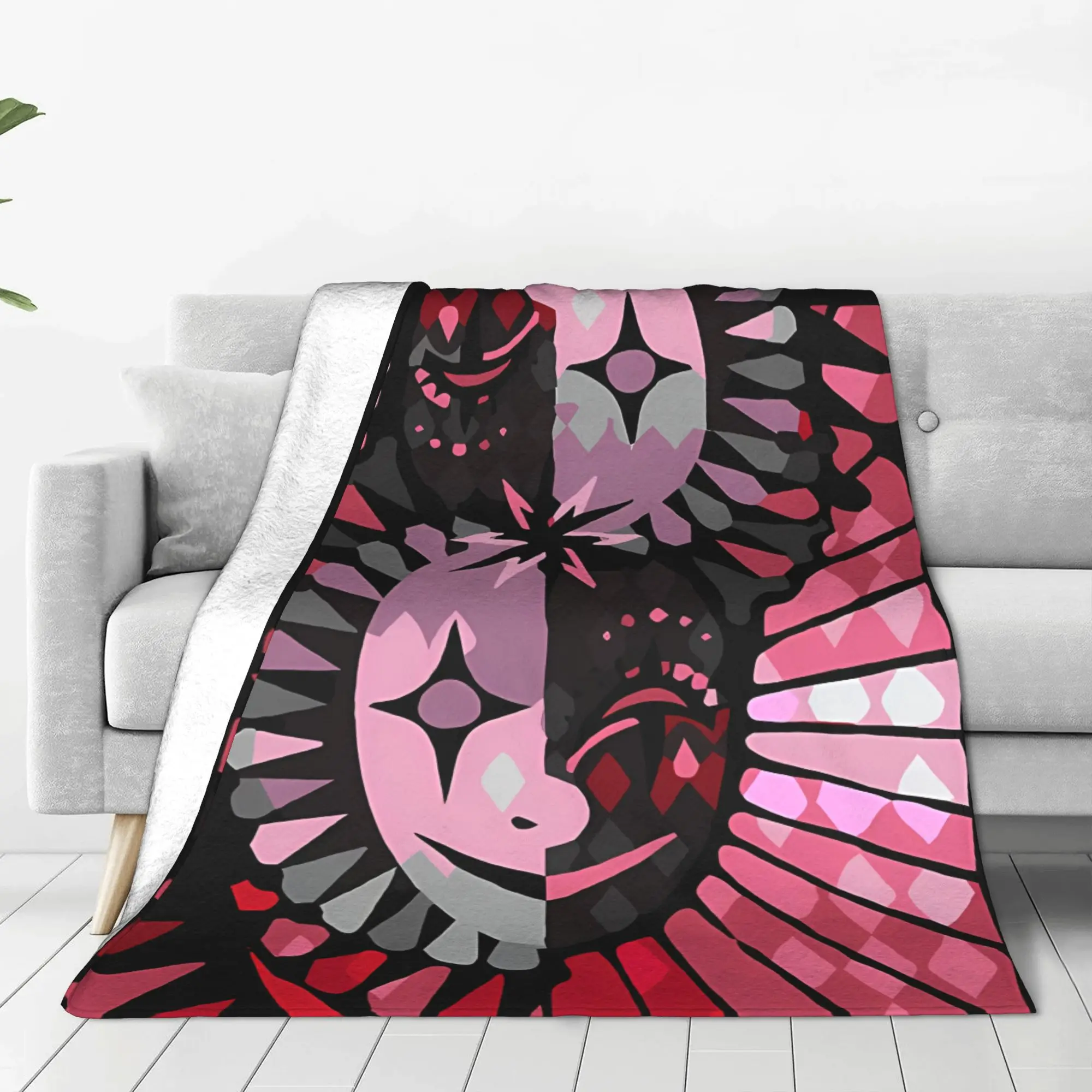 1PC Home Cutecore Tarot Cards Personas Blanket Super Cosy Plush Home Living Room Sofa Halloween