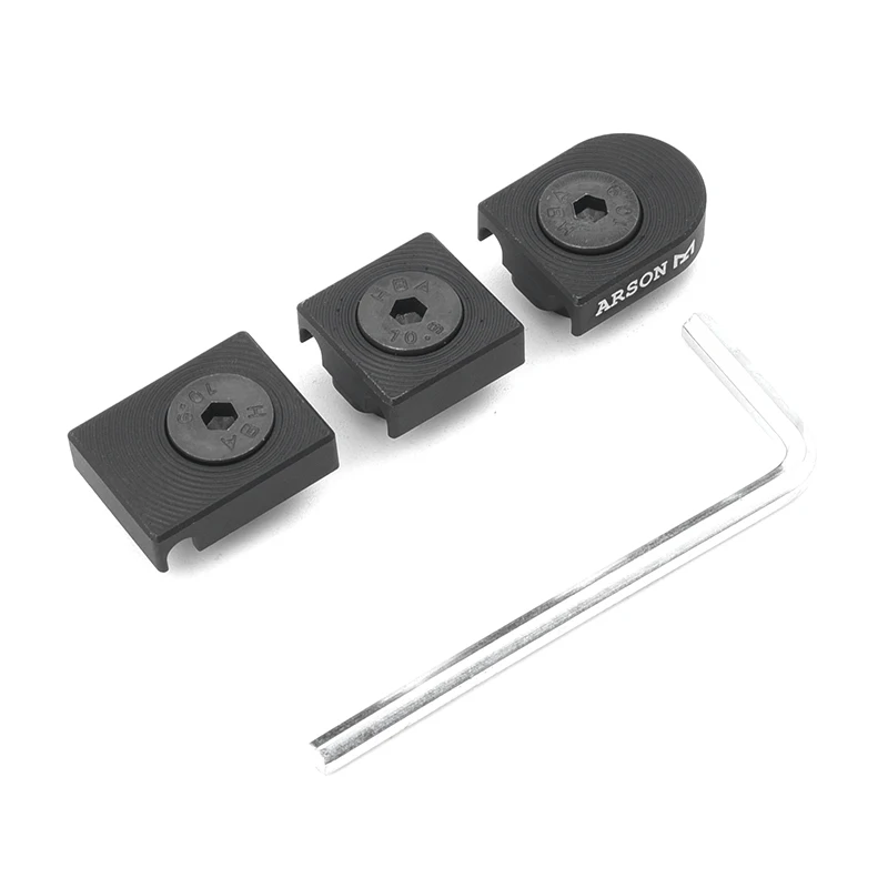 M Cable Management System 3pcs/Set Wire Guide Rail Cover Picatinny Rail Handguard Wire Guide Fixed