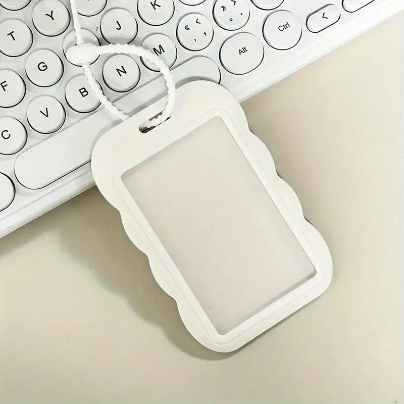 adjustable ABS card holder set, 1 piece, with a pendant