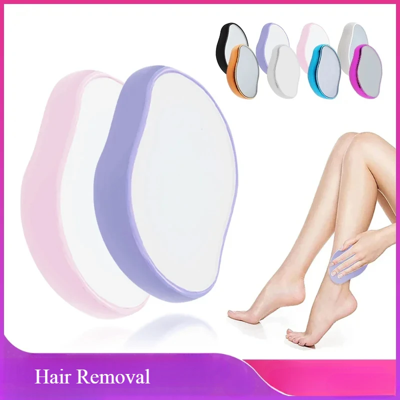 Crystal Hair Removal Eraser Painless Safe Reusable Easy Clean Depilation Tool Physical Glass Hair Removal Body Beauty Eraser