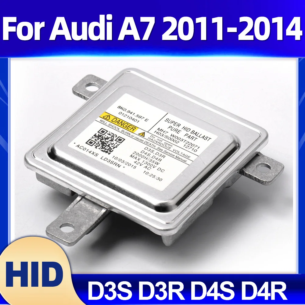 

OEM 8K0941597E D3S D3R D4S D4R Xenon Lights Ballast 35W HID Headlight Control Unit Ballast For Audi A7 2011 2012 2013 2014