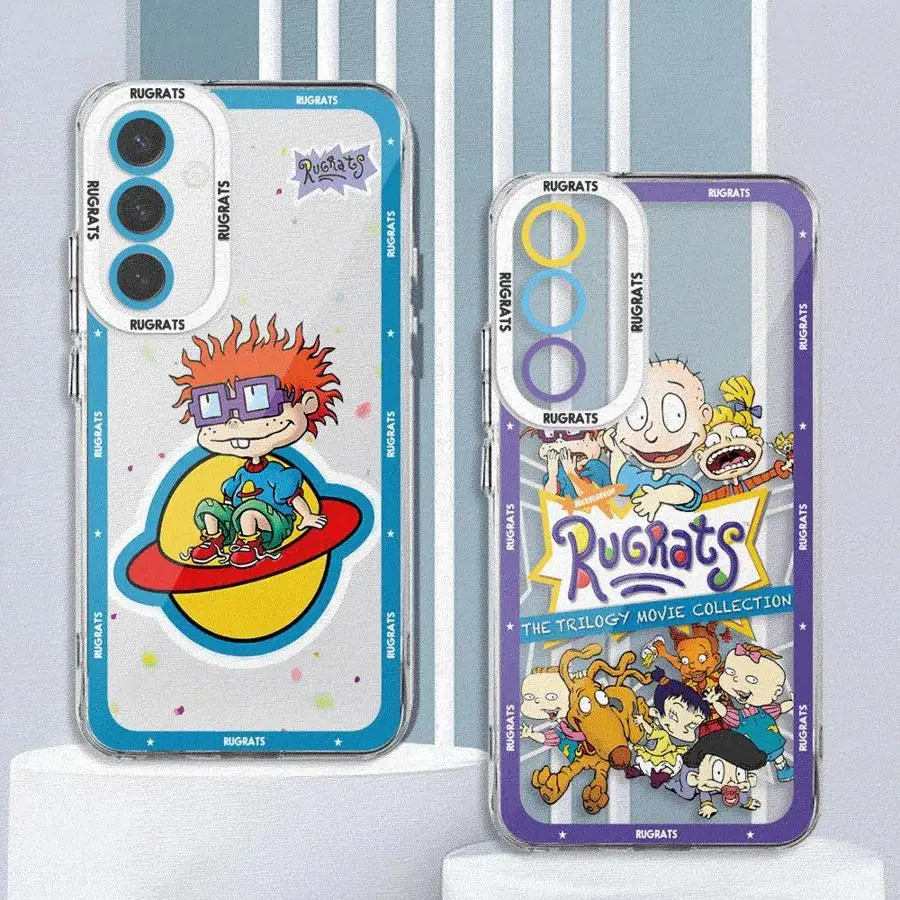 Cartoon Funny Rugrats phone Case for Galaxy A11 A12 A13 A14 A15 A22 A23 A32 A52 4G 5G A24 4G A33 A34 A25 A35 A52s A53 A54 A55 5G