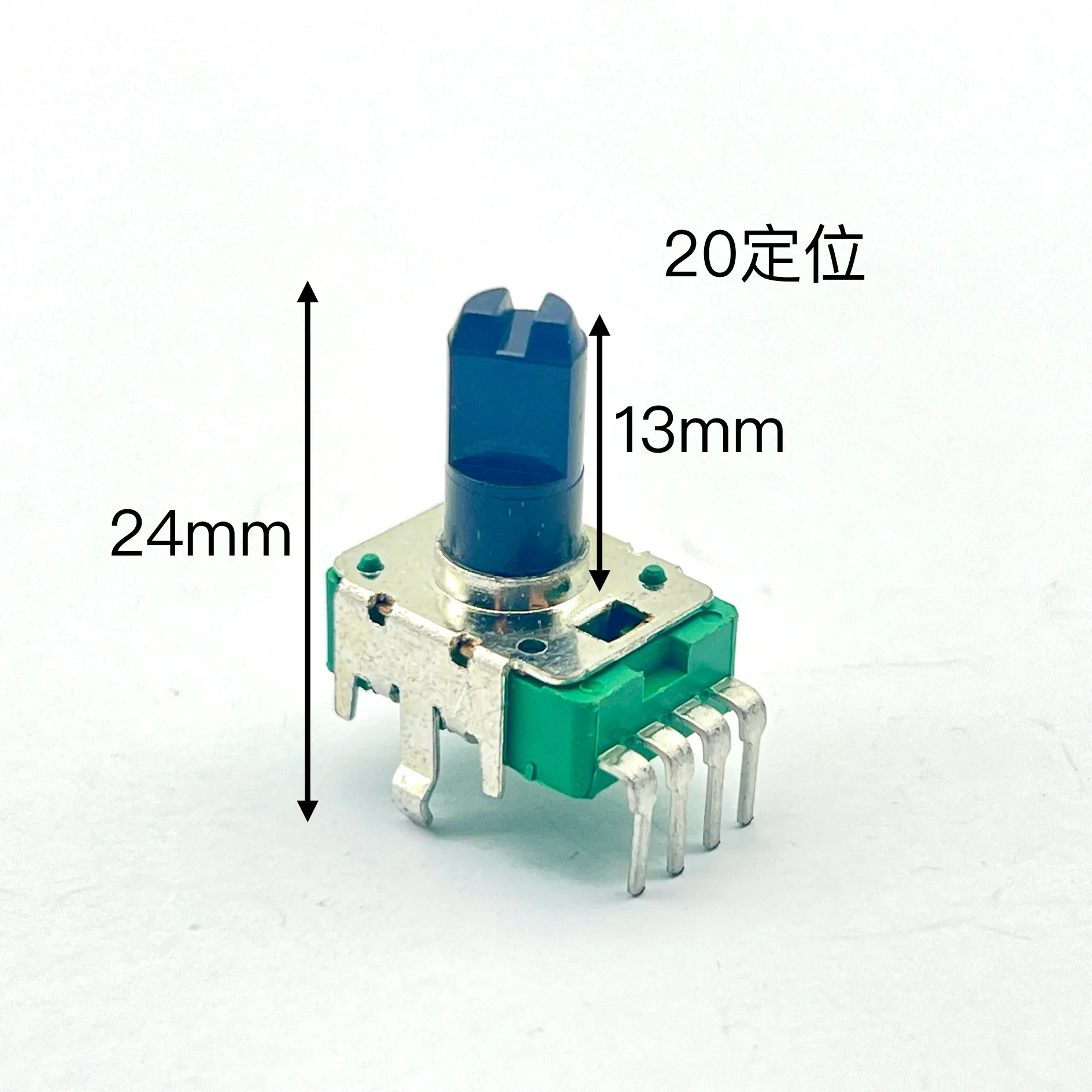 10 pcs Taiwan ALPHA synthesizer volume potentiometer A10K with 20 positioning handle length 13mm