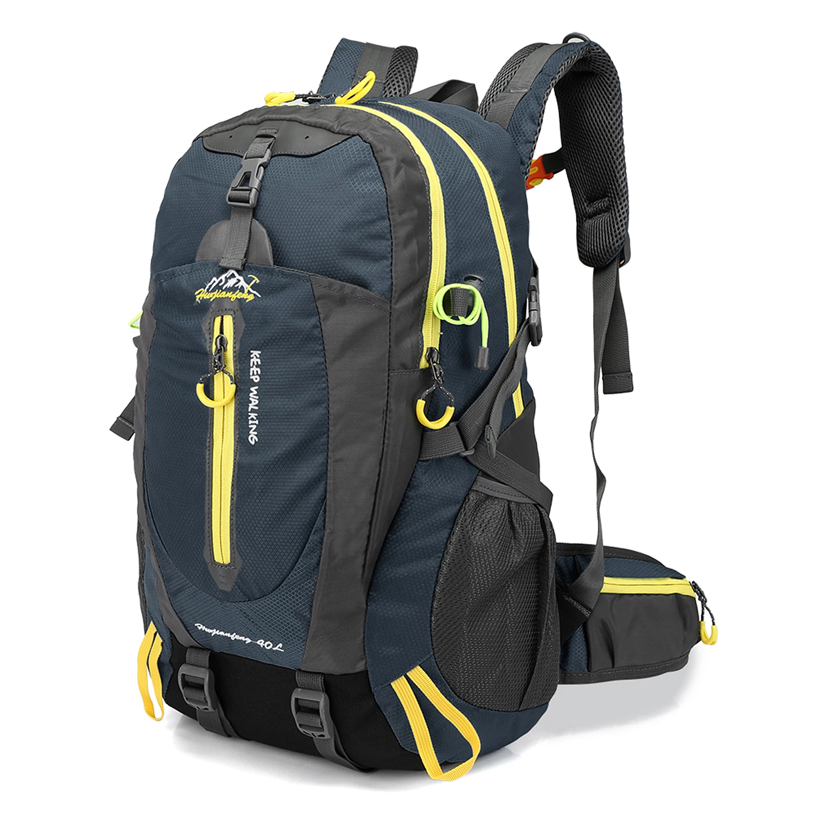 TOMSHOO 40l wasserfester Reise rucksack Camp Wanderung Laptop Daypack Trekking Kletter taschen für Männer Frauen 7