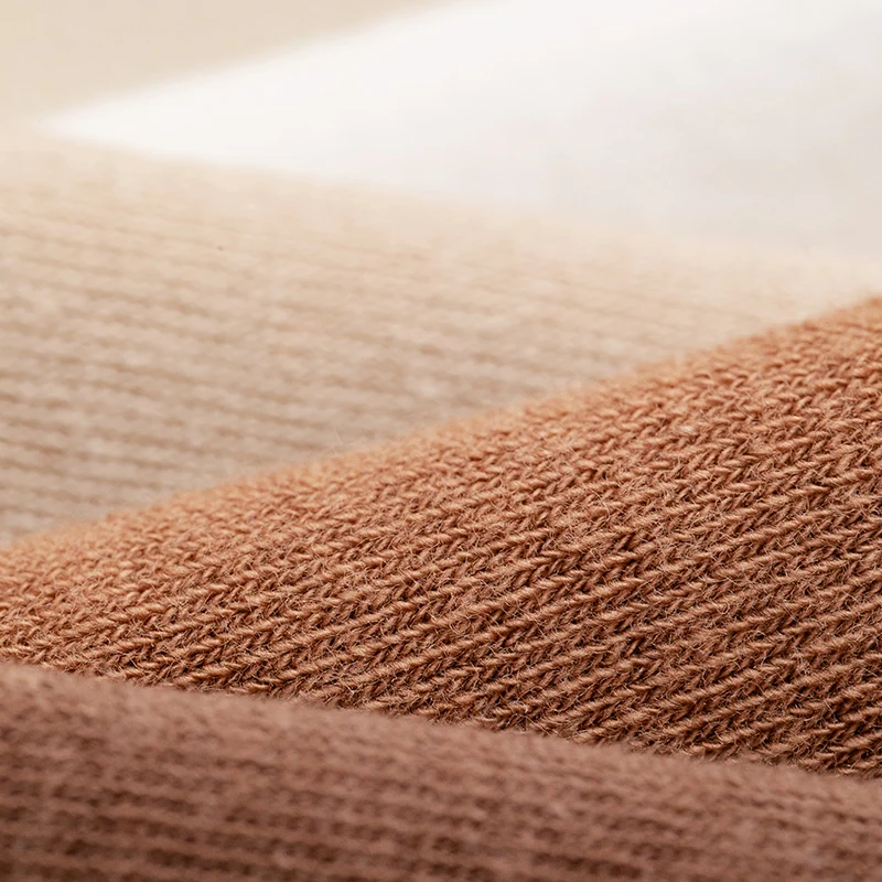 جوارب نسائية قطنية بلون سادة للخريف والربيع ناعمة قابلة للتنفس #4