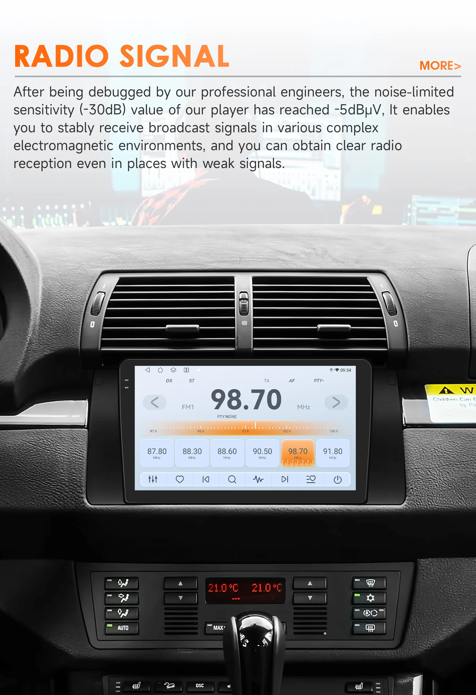Hizpo 2 Din Android Auto Radio For BMW 5 E39 1995 - 2003 E53 X5 M5 Carplay 4G Car Multimedia GPS 2 Din Smart Car Systems AI Voice