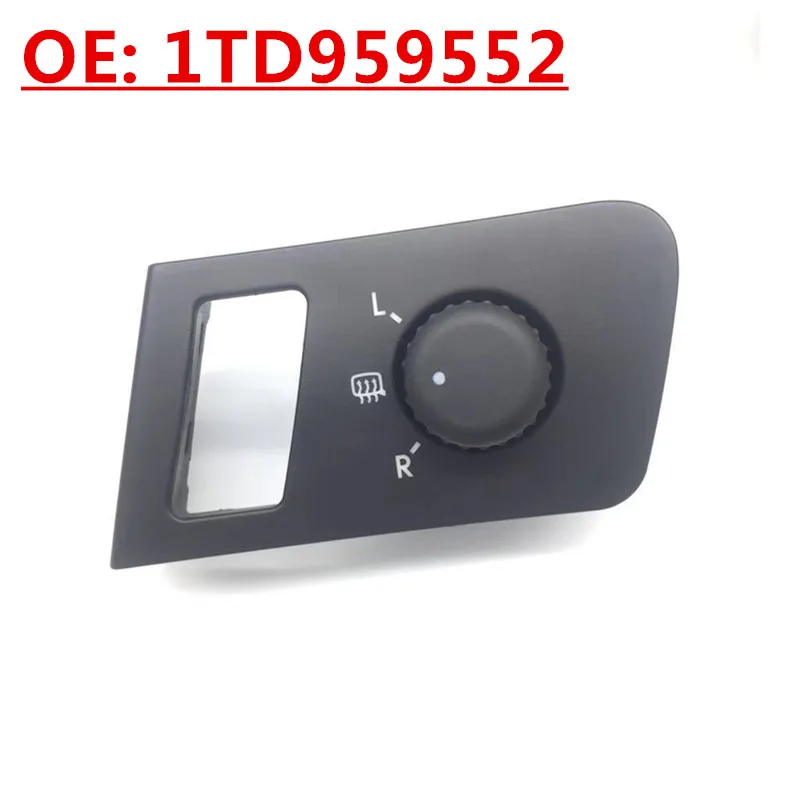

OE: 1TD959552 Подходит для Volkswagen Touran Caddy, переключатель регулировки зеркала заднего вида
