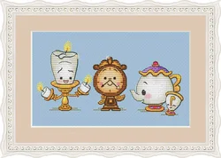 MM210204 Home Fun Kit punto croce pacchetto saluto cucito contati Kit di cuciture incrociate nuovo stile Joy Sunday Kit ricamo