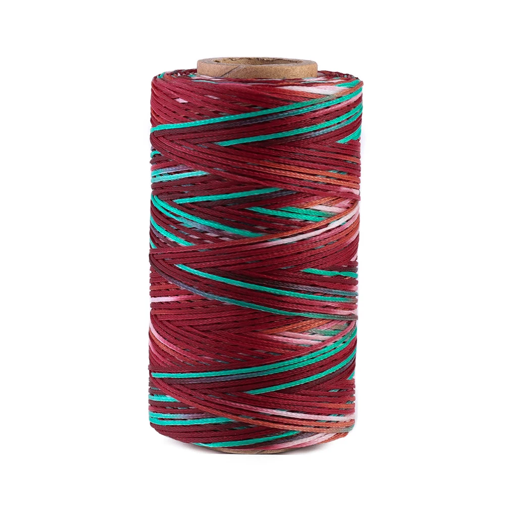 10 metrów 0.8mm/1mm kolorowy płaski woskowany sznurek wosk splot nici wyszywane koralikami liny dla DIY bransoletka naszyjnik akcesoria jubilerskie Making