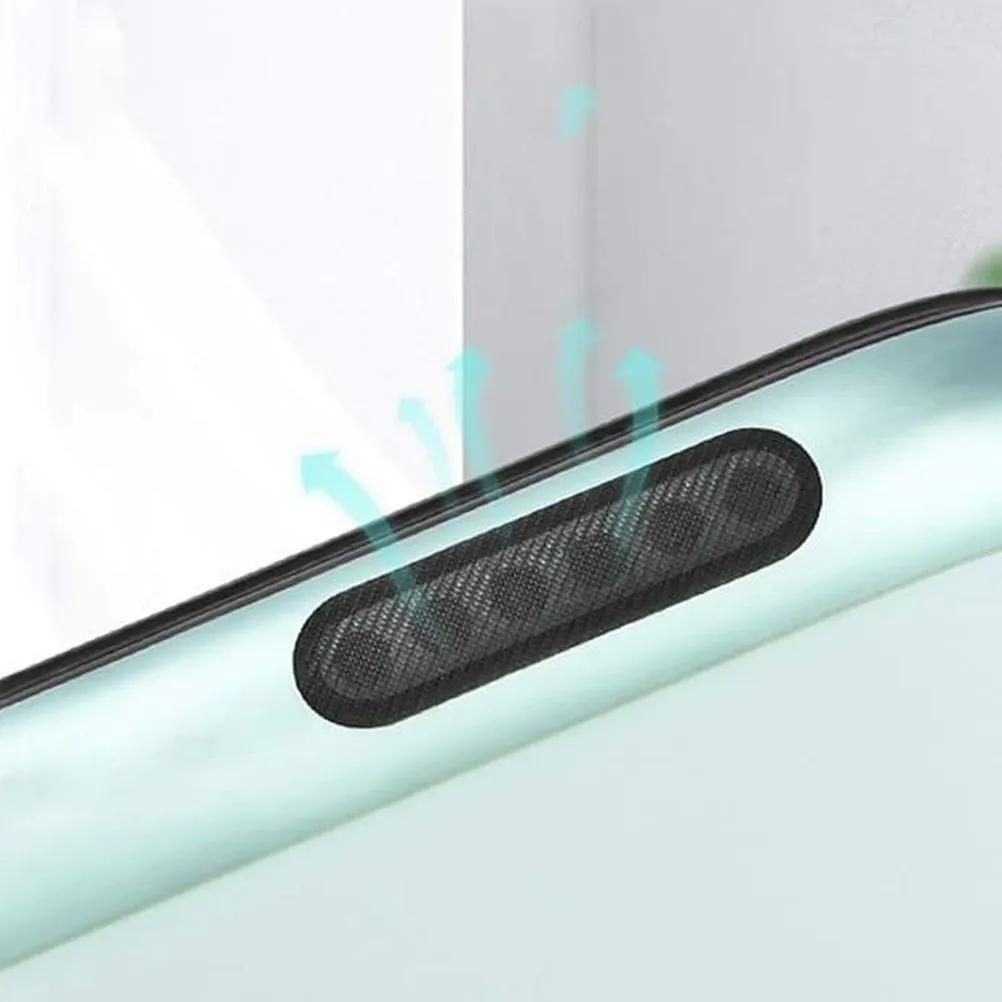 100Pcs Anti Dust Speaker Mesh Sticker Adhesive Phone Loudspeaker Net Sticker for Speaker Hole