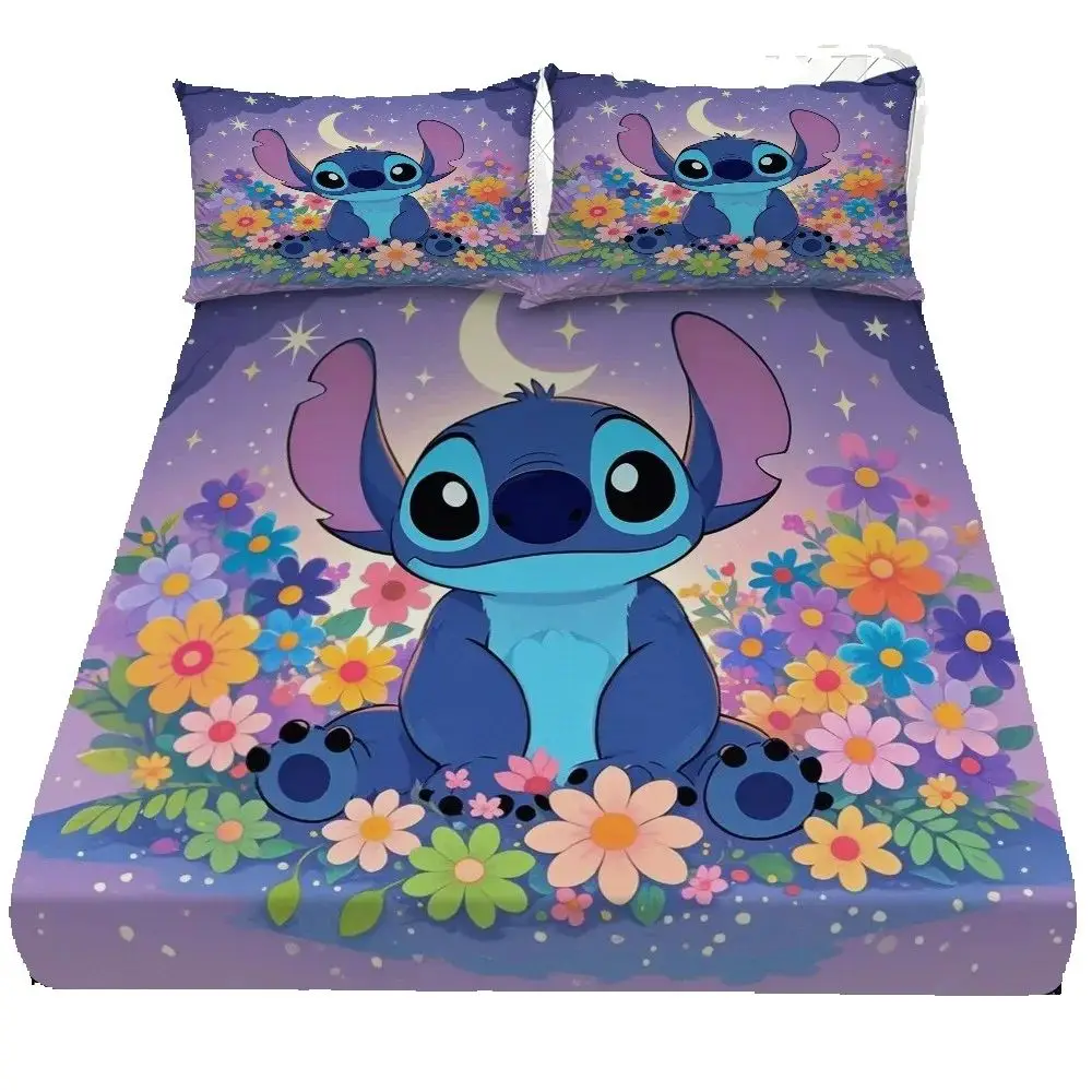 

Комплект постельного белья с мультяшной вышивкой, покрывало с наволочкой, декор для спальни с милым принтом для детей и взрослых, 2/3 шт.