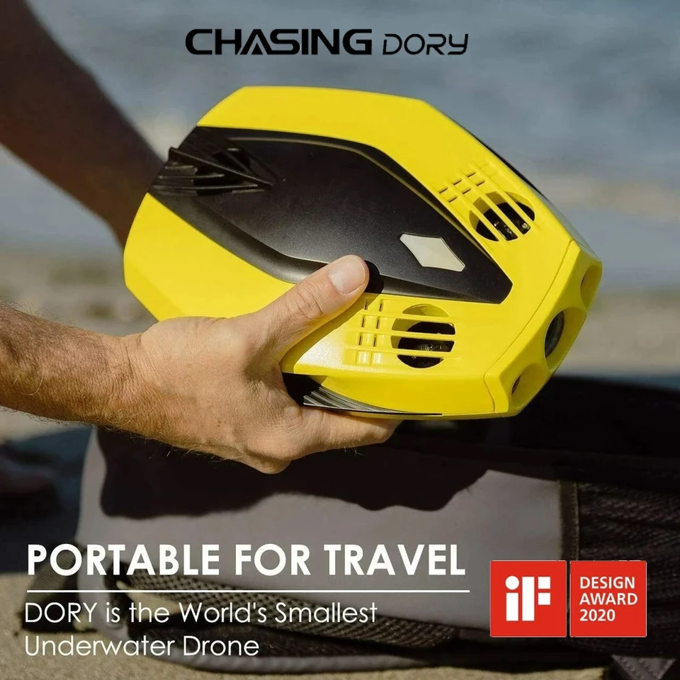 Chasing Dory: World's Smallest and Most Convenient Drone Palmo della Mano, Fotocamera 720P Reale, Registrazione 1080p FHD