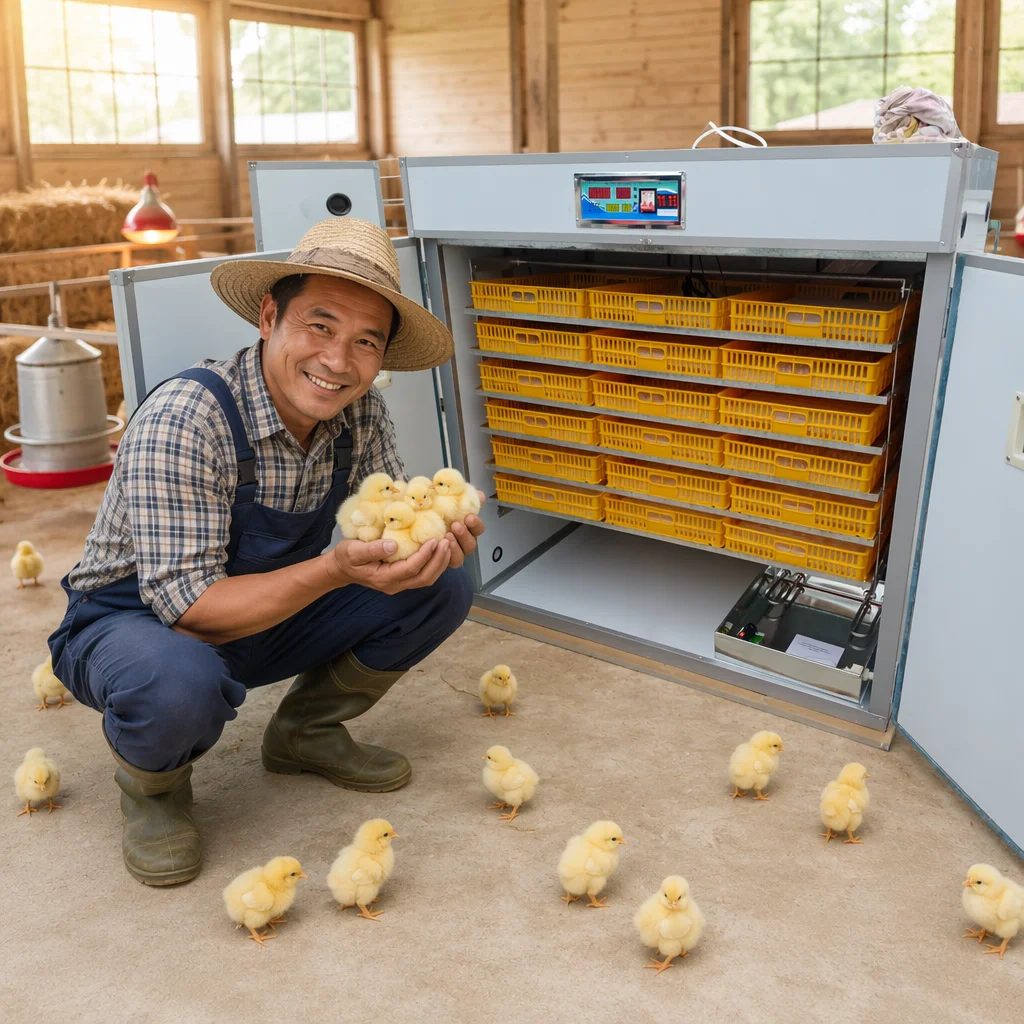 1584 Chicken Egg Incubator Automatic Incubator Incubation For Farm Use