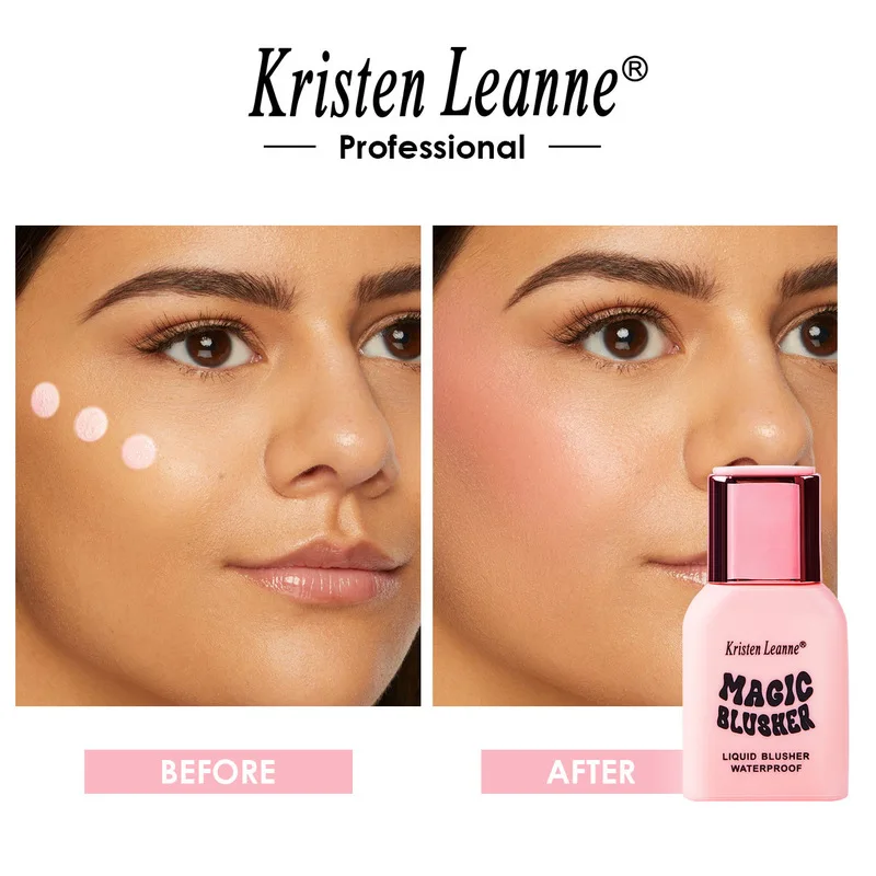 

KRISTEN LEANNE Color-Changing Blush Liquid Waterproof Concealer Long-Lasting Skin Brightening