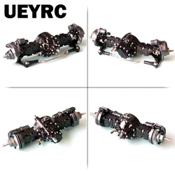 1:14th Scale Metal Differential Axle 8x8 6X6 Front/Through/rear Axle for Tamiya RC Dump Truck SCANIA 770S VOLVO BENZ MAN TGX Car