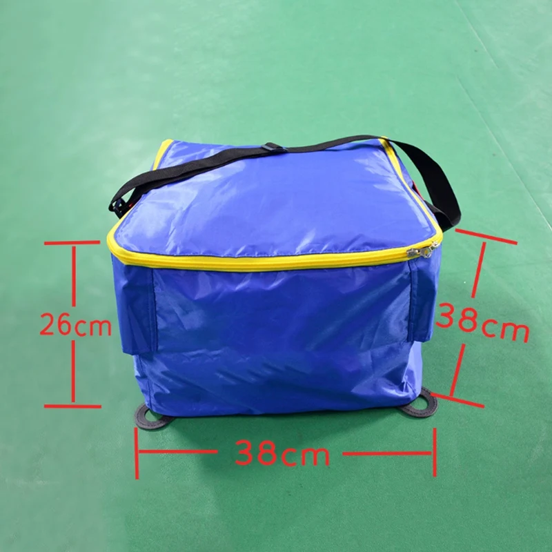 Tennis Trolley Wheeled Ball Caddy Cart Portable Tennis Ball Basket Net , Collapsible Travel Cart, Tennis Accessories