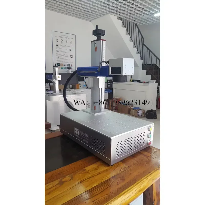 Wmwmnu Popular CNC Portable Bylaser High Quality Integrated JPT IPG RAYCUS 30W 50W Fiber Marking