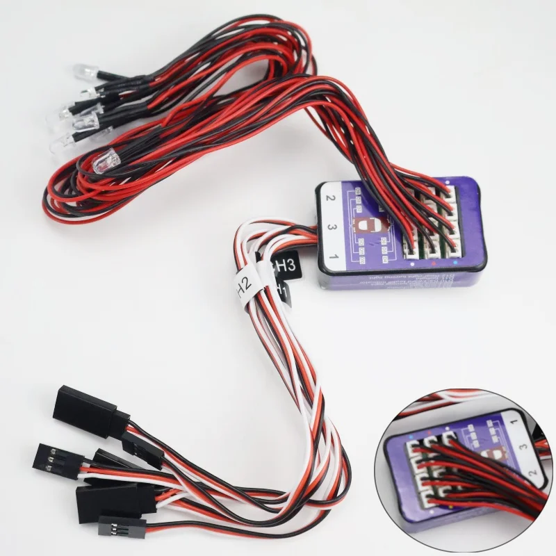TAMIYA Professional Remote Control Model Car Lamp Group RC Car Lamp Simulation Linkage Third Channel Controllable Turn Signal