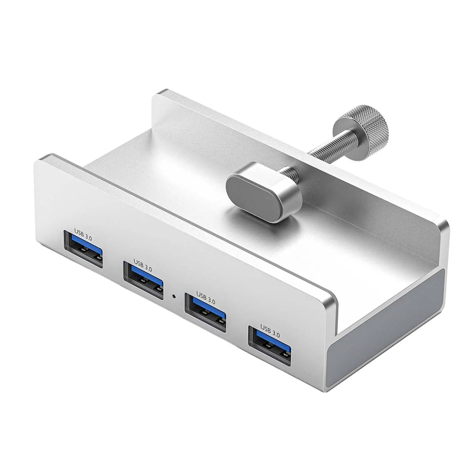 Extensor USB3.0 de doca externa de alumínio de 4 portas para celular laptop