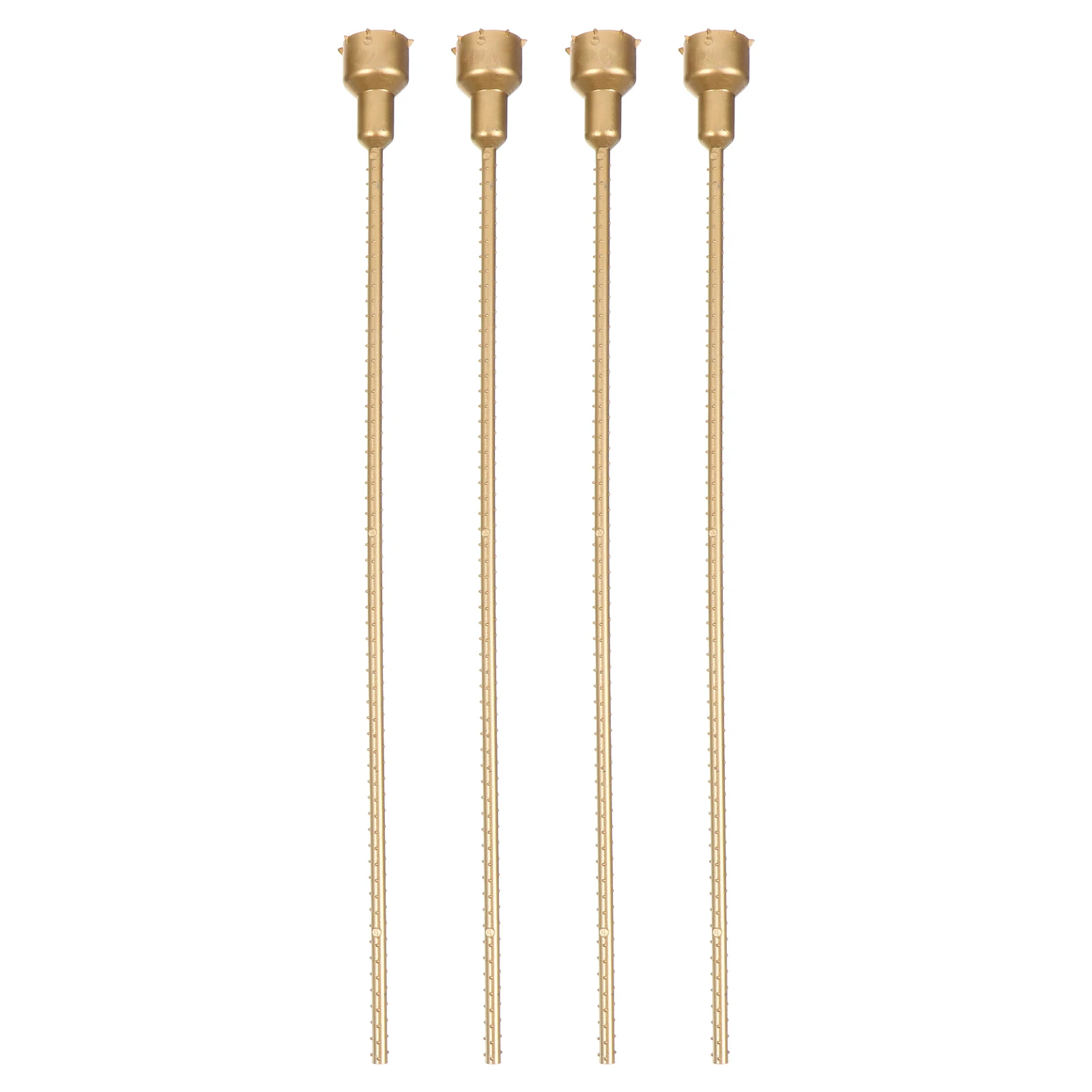 4 pçs caixa de presente rosa haste floral fino acabamento flexível arranjo de flores pólos para diy artesanato artesanal flor artificial