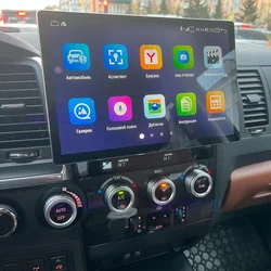 For Toyota Tundra Sequoia 2013-2019 13.3 Inch Car Radio Android 13 Multimedia Player GPS Navigation IPS Stereo Carplay Head Unit