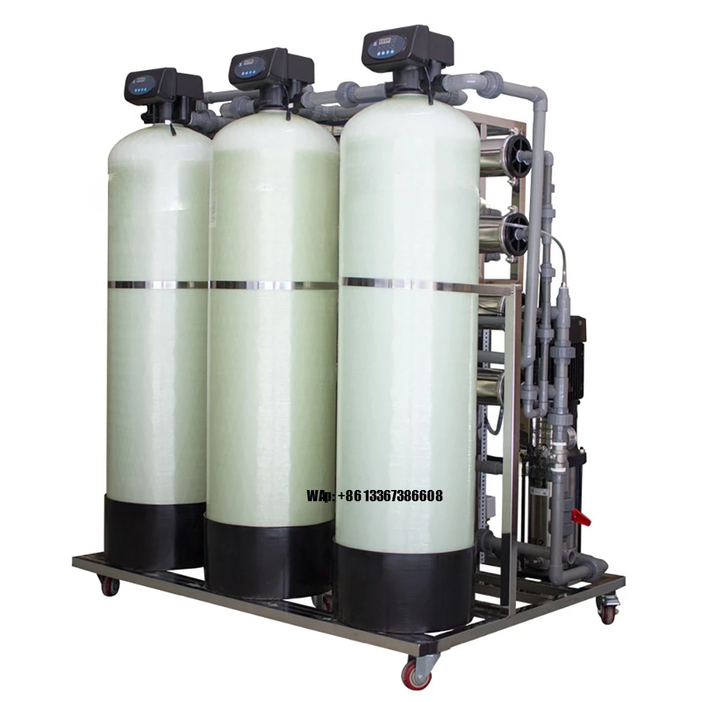 Factory 1000L/H 6400gpd Reverse Osmosis Whole House Well Water Filter Treatment Machine and Ro Purification Systems Equipment
