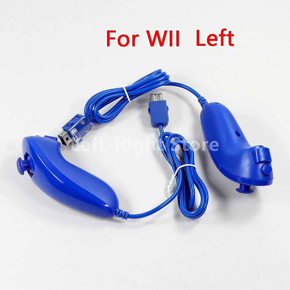 1PCS Left Hand Curved Handle For Wii Gamepad Game Controller Joystick For Nintend Wii
