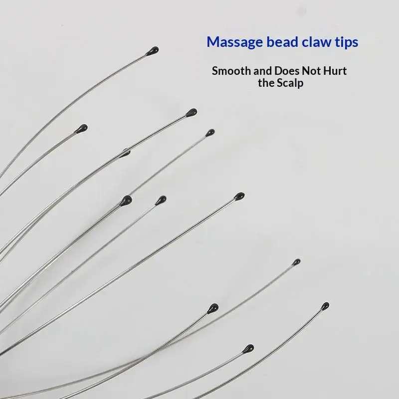 1 Stück Kopfhaut-Massagegerät zur Entspannung und Linderung von Verspannungen, Oktopus-Kopfmassagegerät, Kratzer zur Linderung von Verspannungen, Gesundheitspflege-Tool – Detail 6