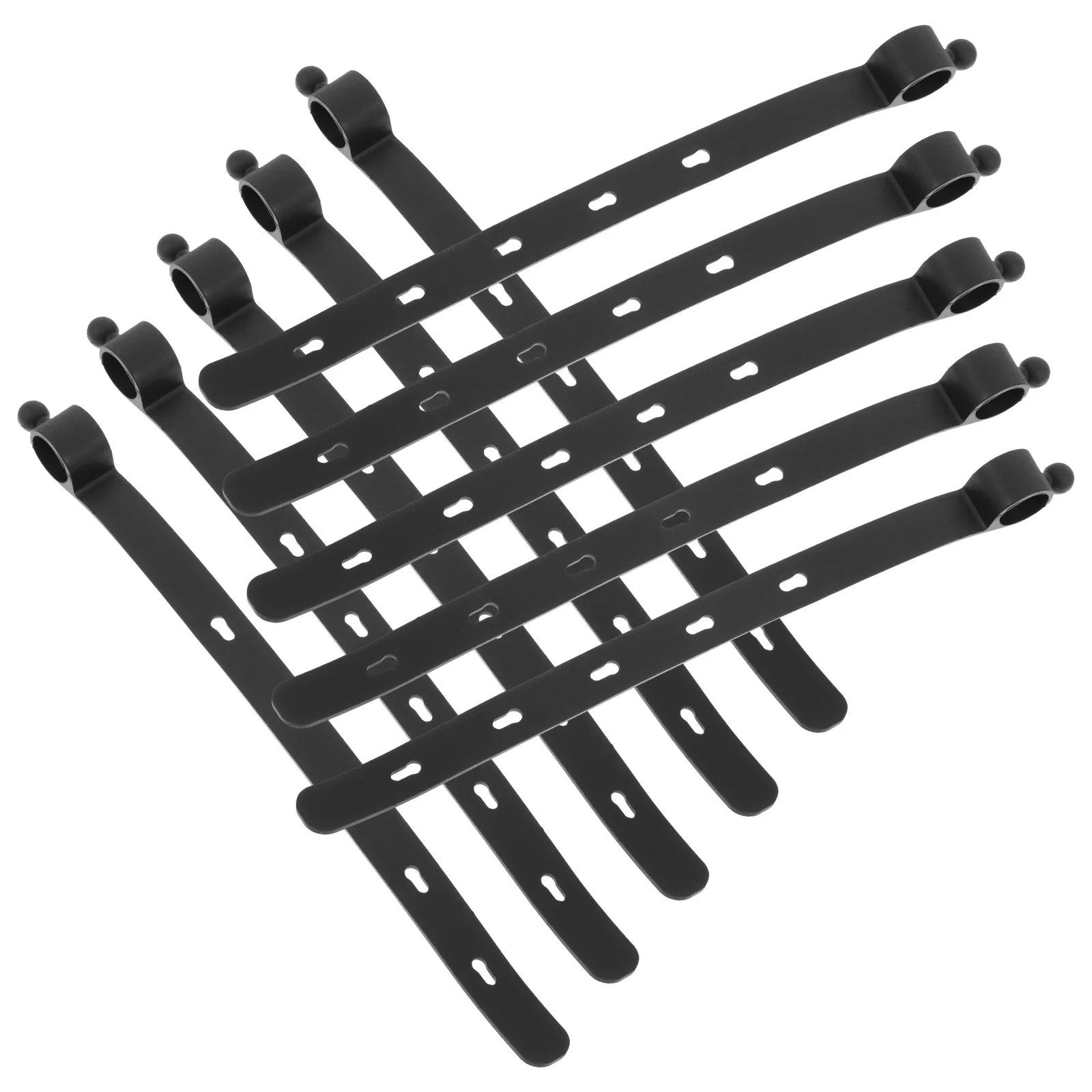 

10pcs Silicone Cable Ties Reusable Wire Organizers for Cords Appliances Desk Travel Zip Reusable Cable Ties Straps