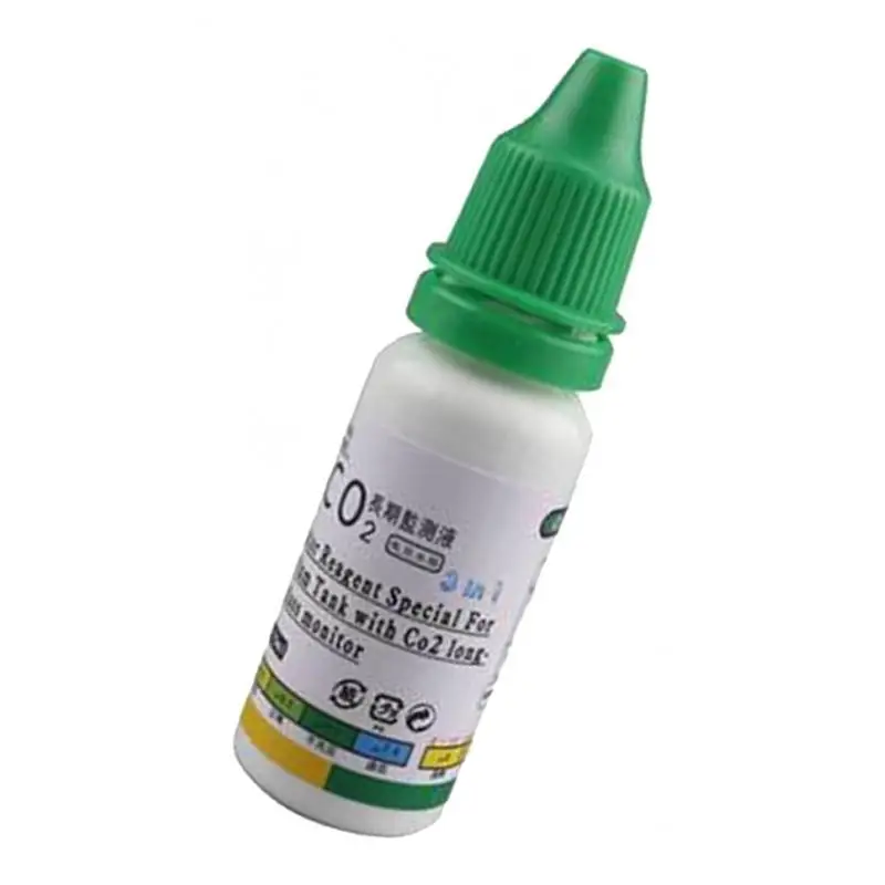 1 Bottle of 15ml Solution Refills for Aquarium Tank CO2 Indicator Monitor