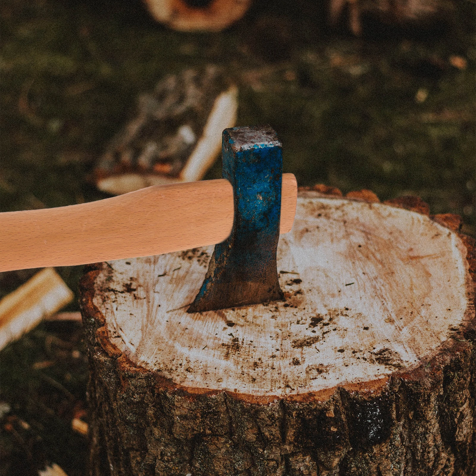 

Wooden Axe Handle Replacement Long Lasting Texture Comfort Grip Outdoor Tool Accessory Uniform Construction Axe Handle
