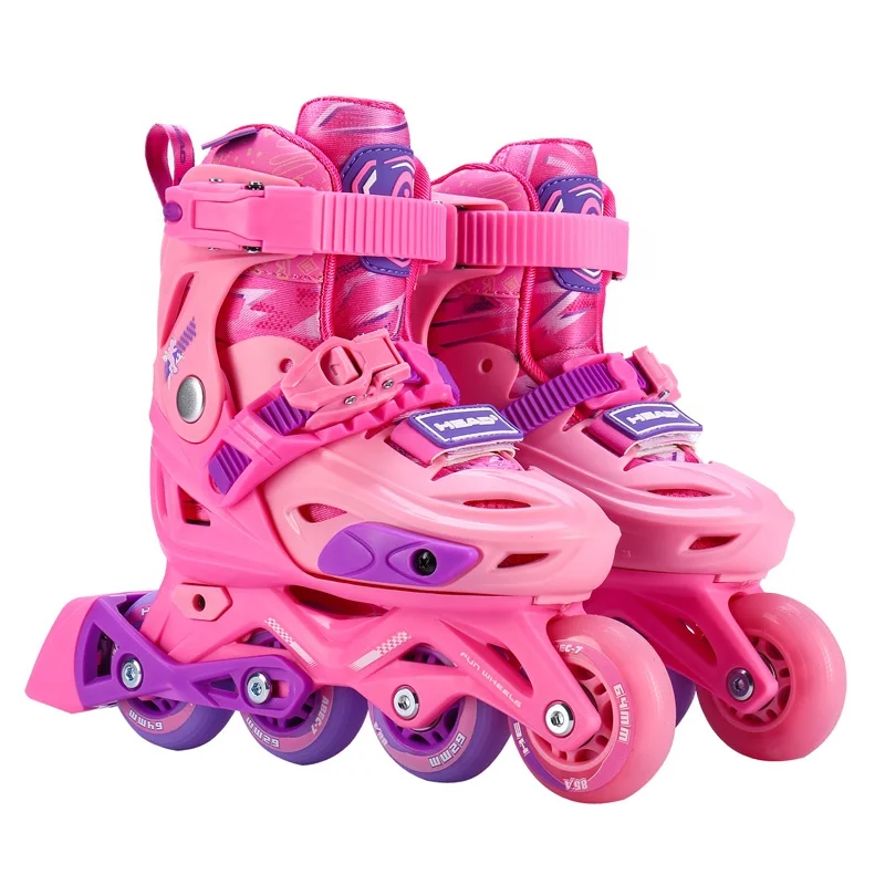 

New Arrival style Roller Inline Skates Adjustable 4 PU Wheels for Kids Adults Carbon Alloy Ruedas Para Patines Shoes