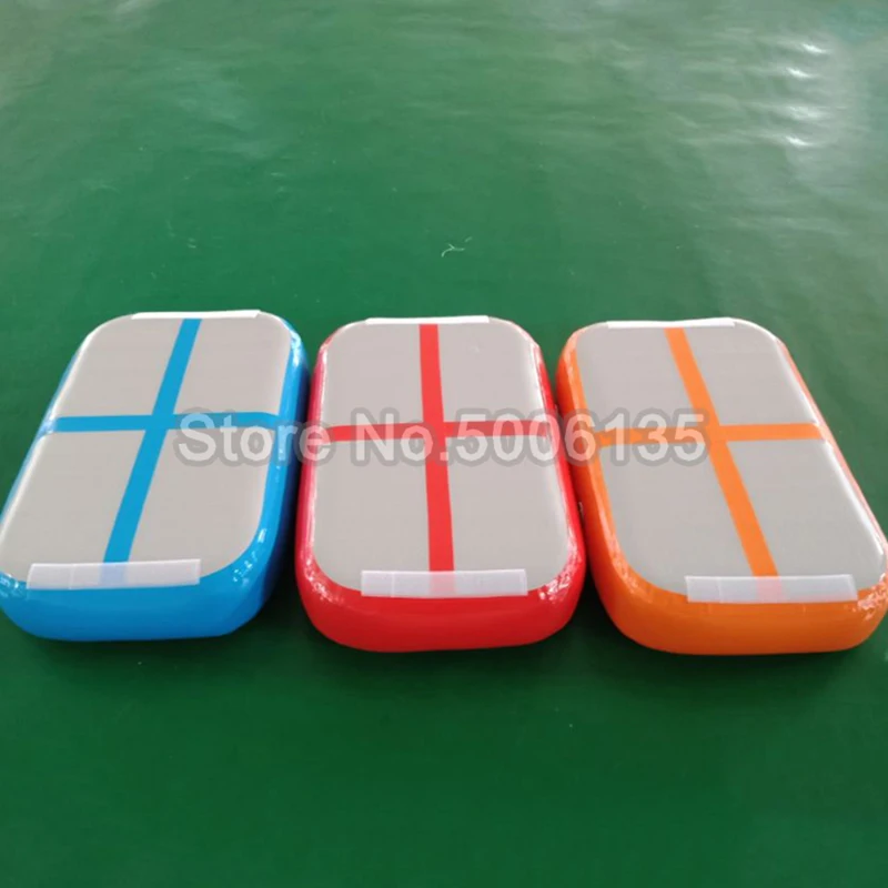 Inflatable Tumbing mat Airtrack 1m*0.6m *0.1m Gym Mat Inflatable Gymnastics Tumble Track Air Block Air Board