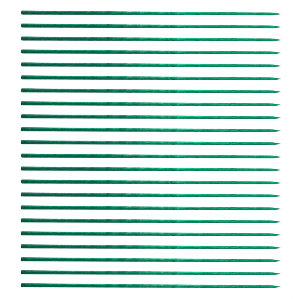 

40 Pcs Sticks Plant Support Gardening Long Sturdy Adjustable Depth Green Plant Support Set Color Reusable Quantity