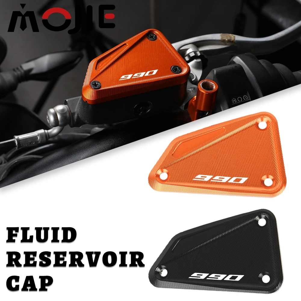 Motorcycle Accessories CNC Front Brake Fluid Cylinder Cover Master Reservoir Cap For 990 DUKE 990 990DUKE DUKE990 2024 2025 2026