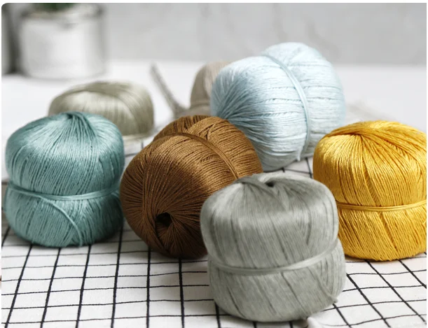 

200 г/лот # 5 (диаметр, 1 мм), мягкая хлопковая пряжа для вязания крючком, длинноволокнистая хлопковая летняя хлопковая пряжа для одежды ручного вязания