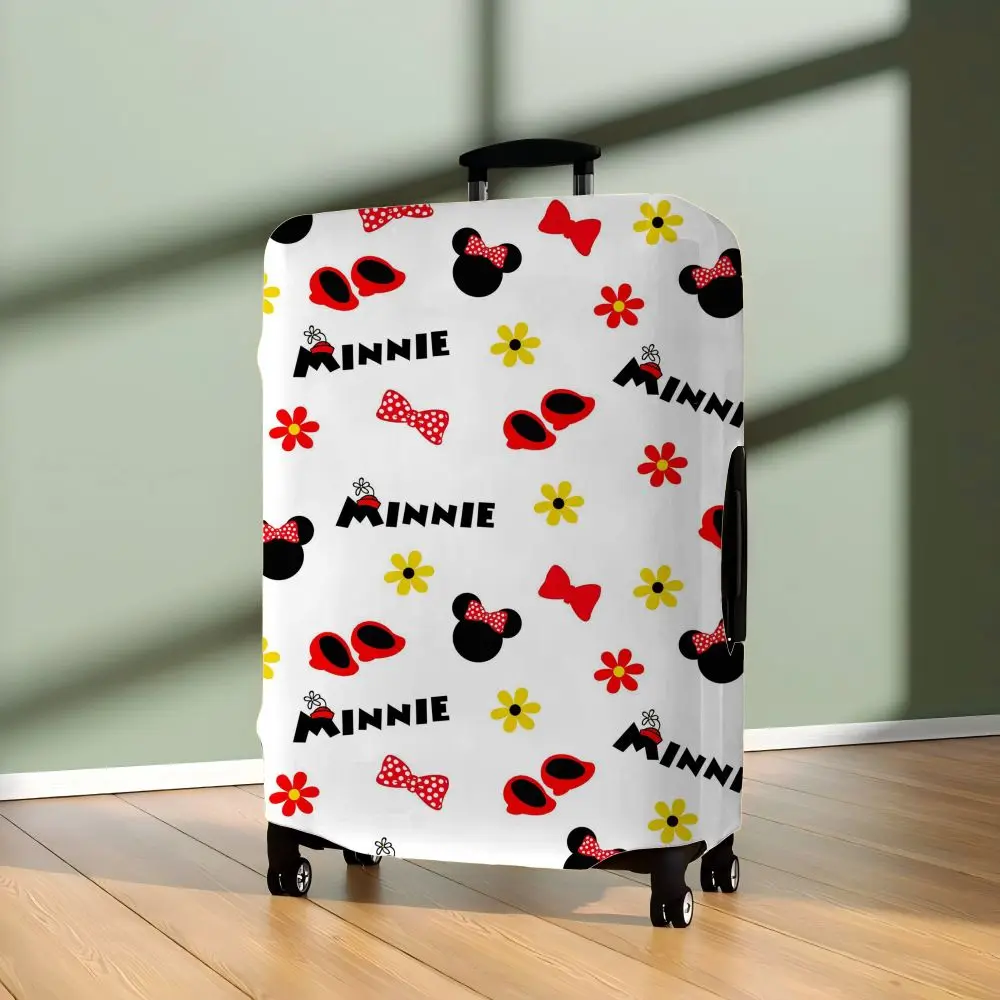 Luggage Cover Suitcase Protector Travel Accessories Mickey Covers Minnie Mouse Suitcases Case Storage Bag For S-XL Protective