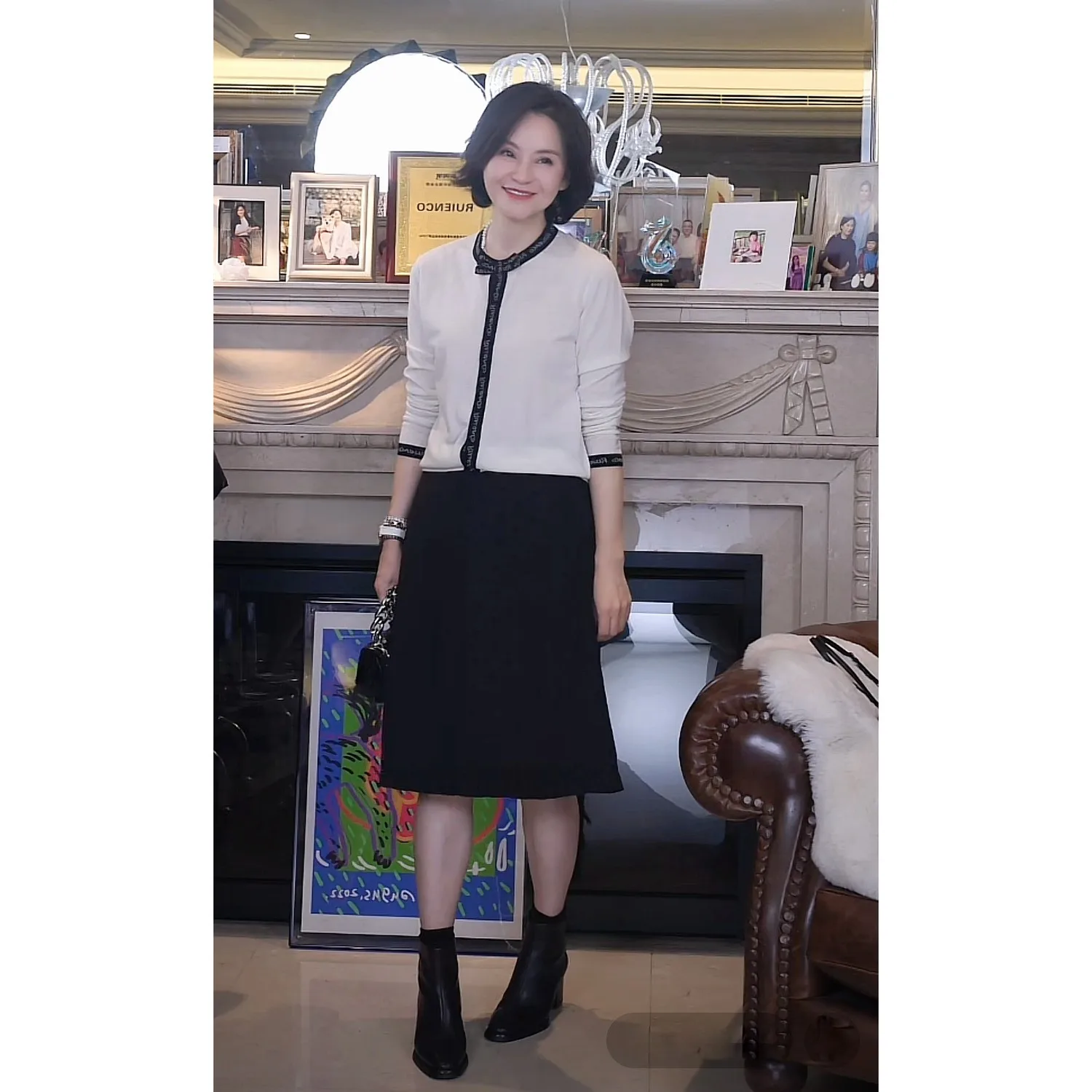 

Романтичная юбка миди А-силуэта в горошек с оборками из тюля, из полиэфирного волокна, для прогулок, весна